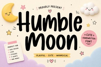 The Humble Moon Font: Free Modern Serif Download